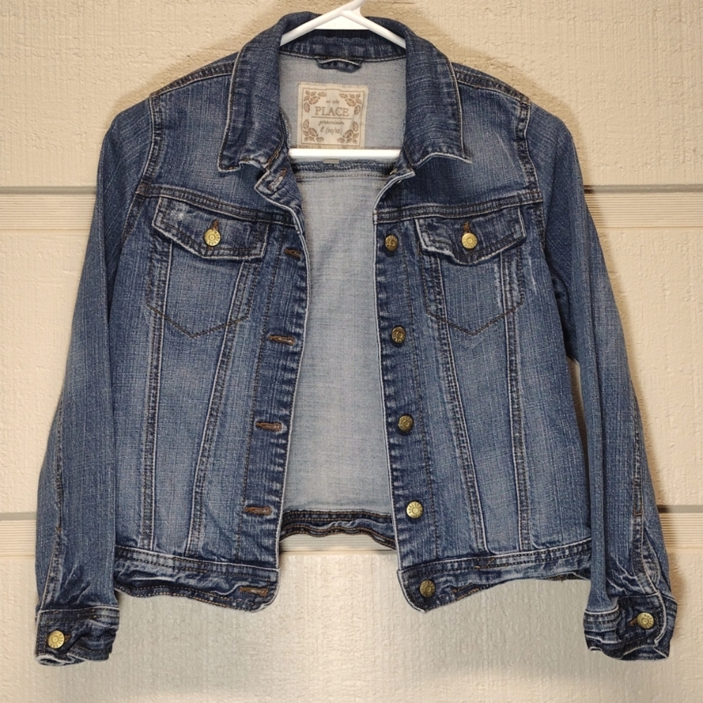 Youth Demin Jean Jacket L (10/12)